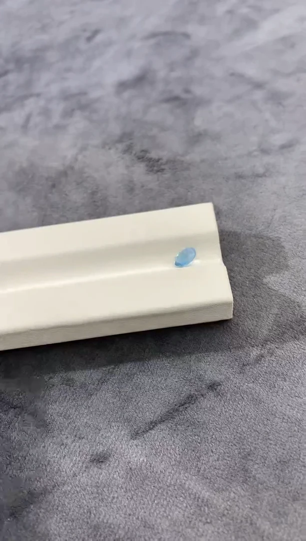 裸石海蓝宝石椭圆超圣-保0.4ct