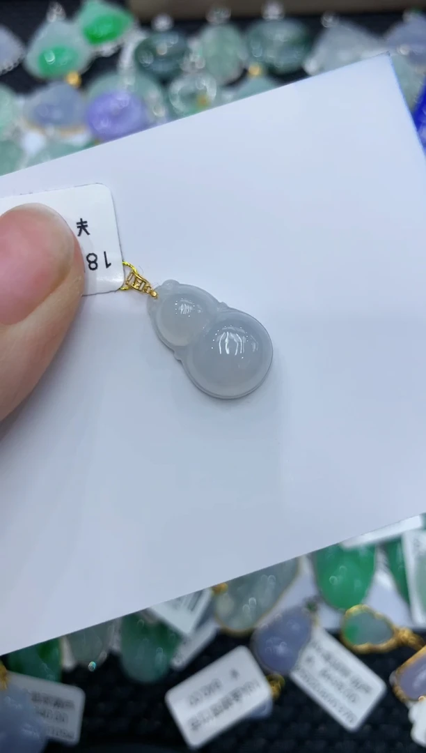 【闪购商品】翡翠颈饰18K金镶嵌111111111111