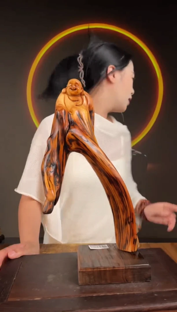 柏木（崖柏）手工摆件,先抢先得! 编号:158