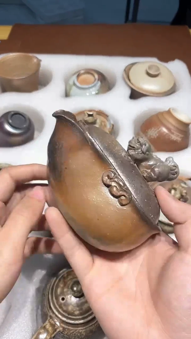 奢瓷/瑞寅柴烧茶器（宝瓶）006