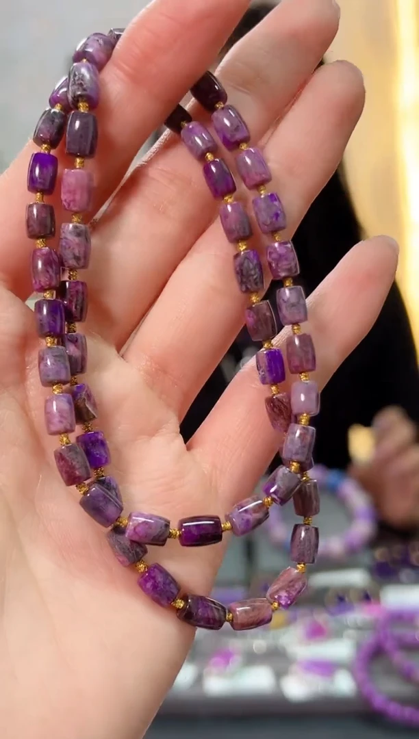 【闪购商品】苏纪石（舒俱来）项链18K金镶嵌1