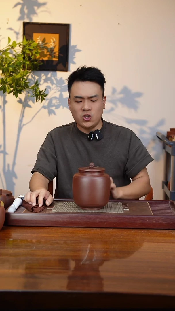 宜兴原矿紫砂茶叶罐