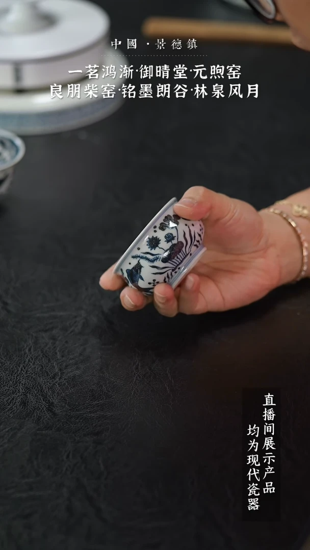 瓷片Y024家庭瓷器日用摆件