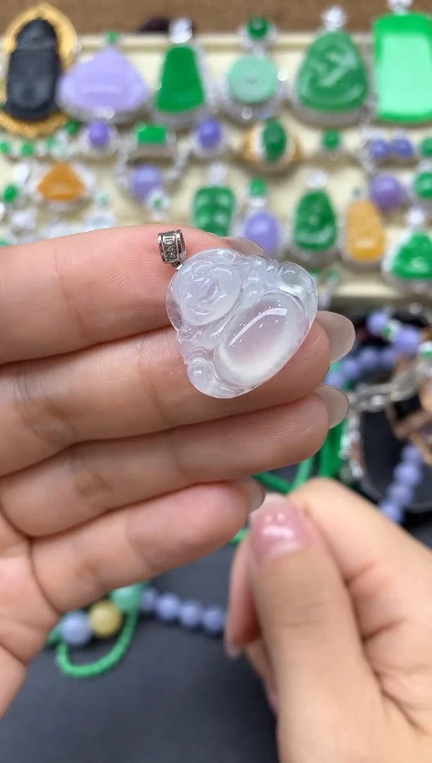 【闪购商品】翡翠颈饰18K金镶嵌211-中国好珍宝