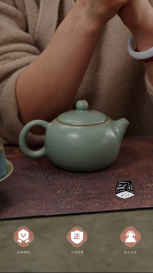 【闪购商品】杯国非遗大师王君子手签大西施壶.