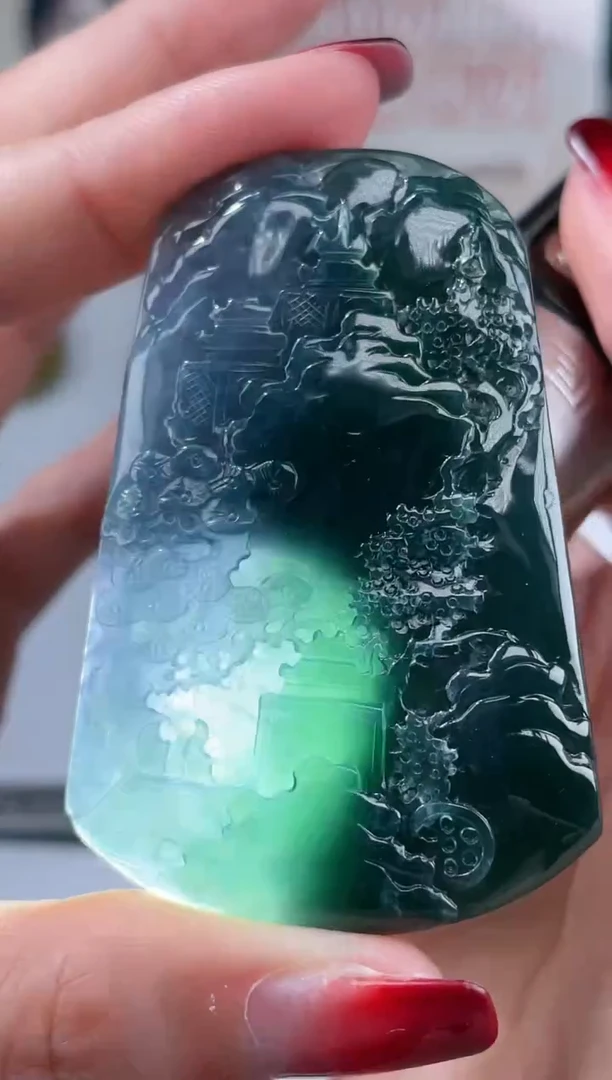 【闪购商品】定制翡翠未镶嵌不退不换CMH1件-A