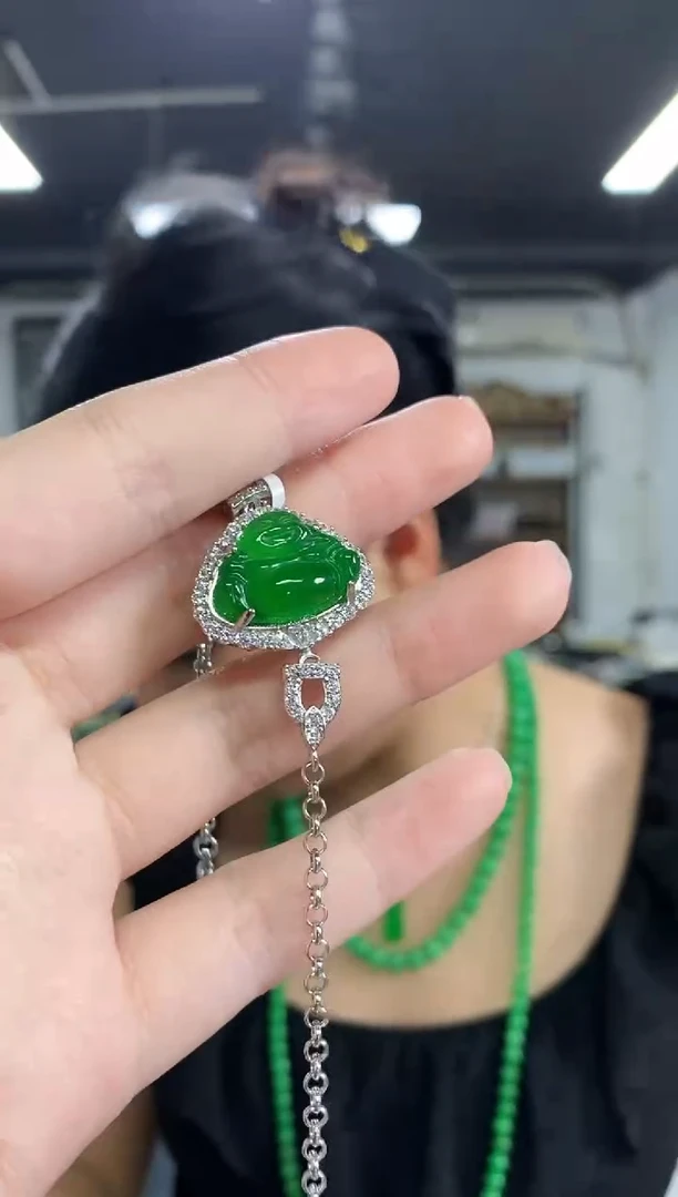 未镶嵌手链翡翠闪购链接   多样性发其一颜色微差
