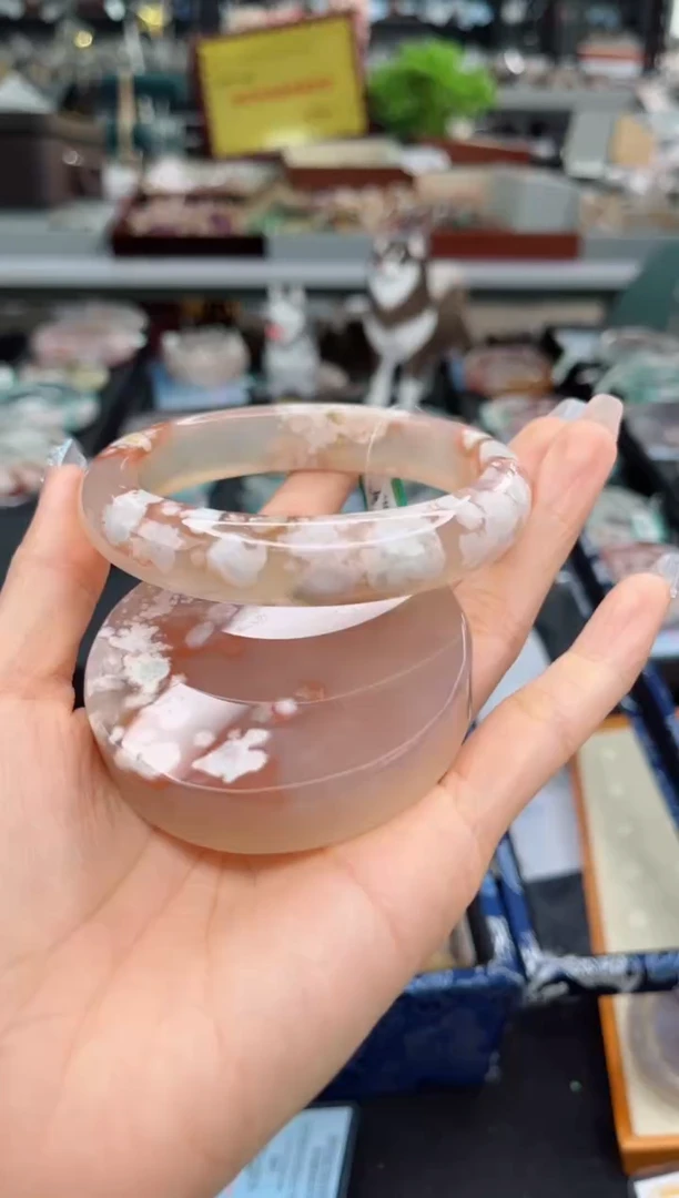 【闪购商品】石英质玉手镯未镶嵌66圈口（赠品镯心）6918366