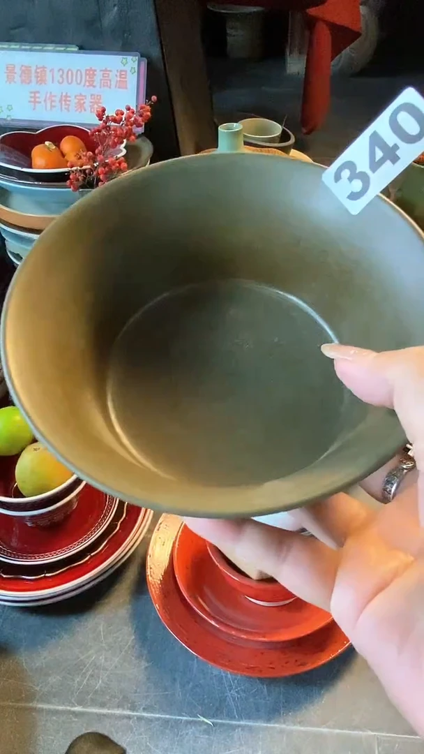 【闪购商品】碗340手工竹节碗