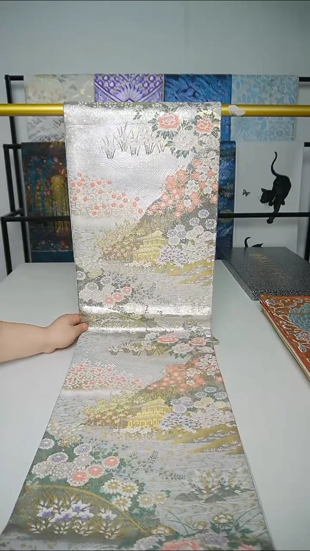 织绣织锦43风景花卉