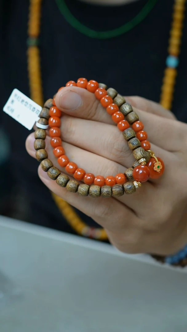 沉香手串33号-6mm珠串/GG/9