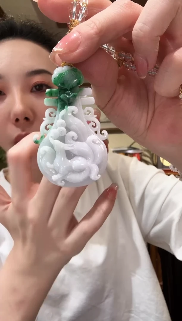 【闪购商品】翡翠颈饰未镶嵌国风