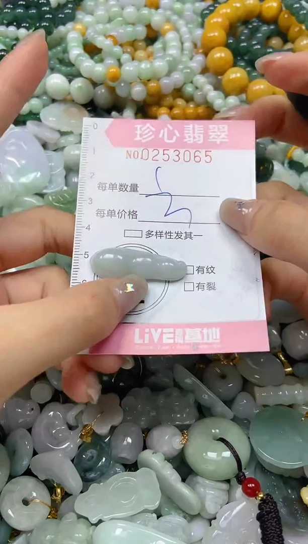 翡翠未镶嵌颈饰闪购0253065