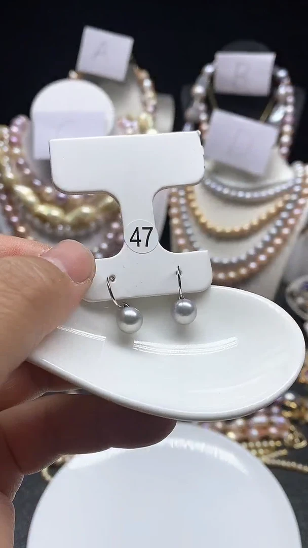 【闪购商品】淡水珍珠耳饰未镶嵌多人