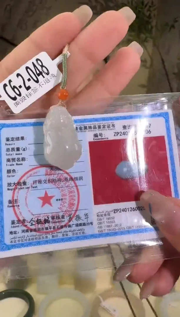 和田玉未镶嵌颈饰貔貅 48