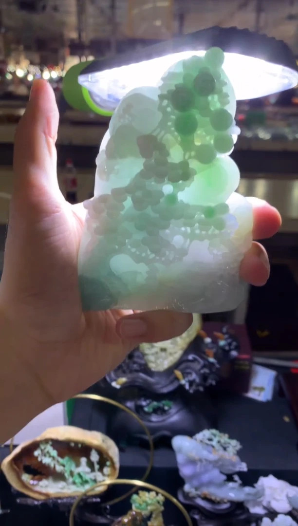 未镶嵌摆件翡翠用****3翡翠摆件