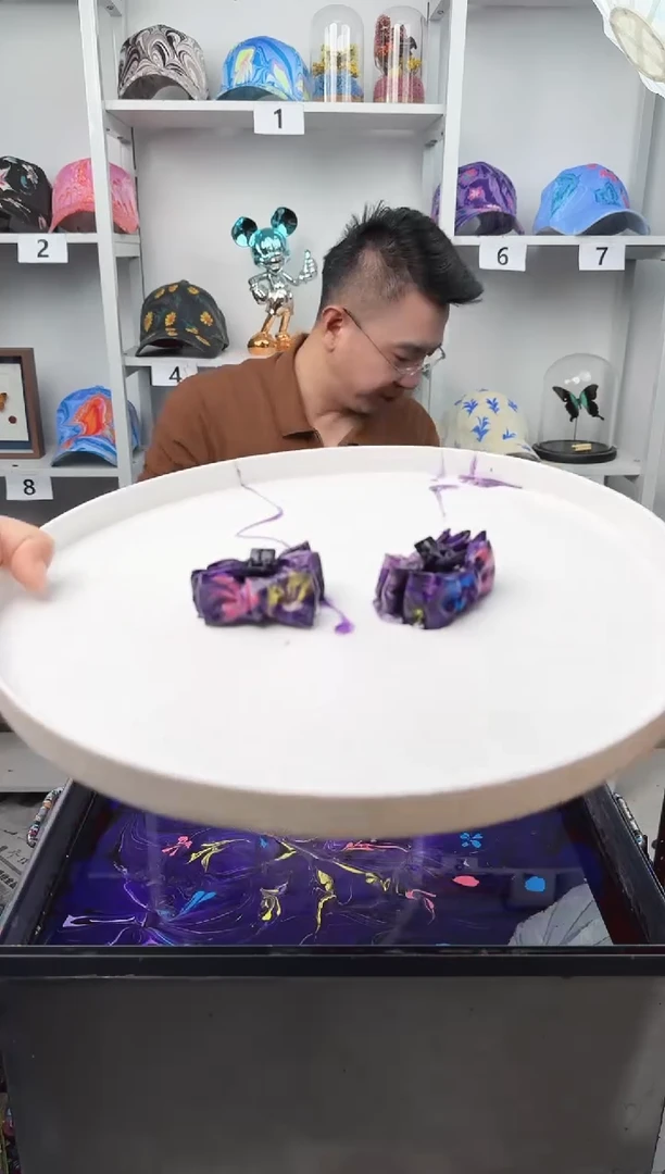 非金属布艺妖*水拓发饰