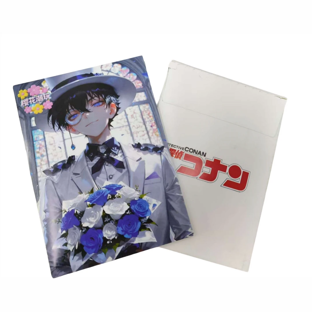 【樱花潮玩/色纸】名侦探柯南黑白执事A6色纸周边【主播代拆】十五