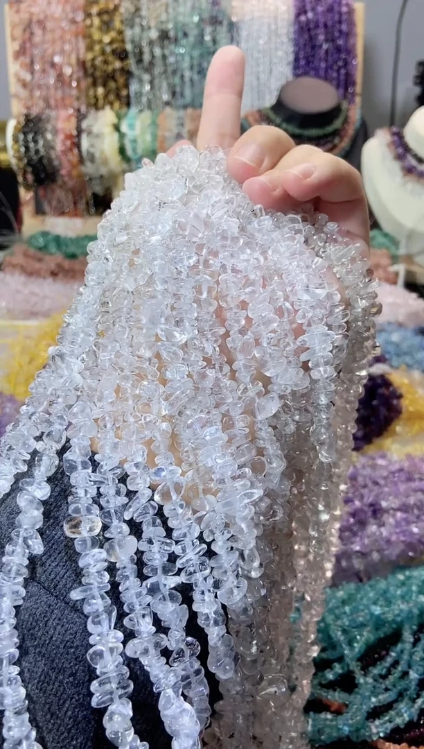 未镶嵌珠宝半成品水晶白水晶