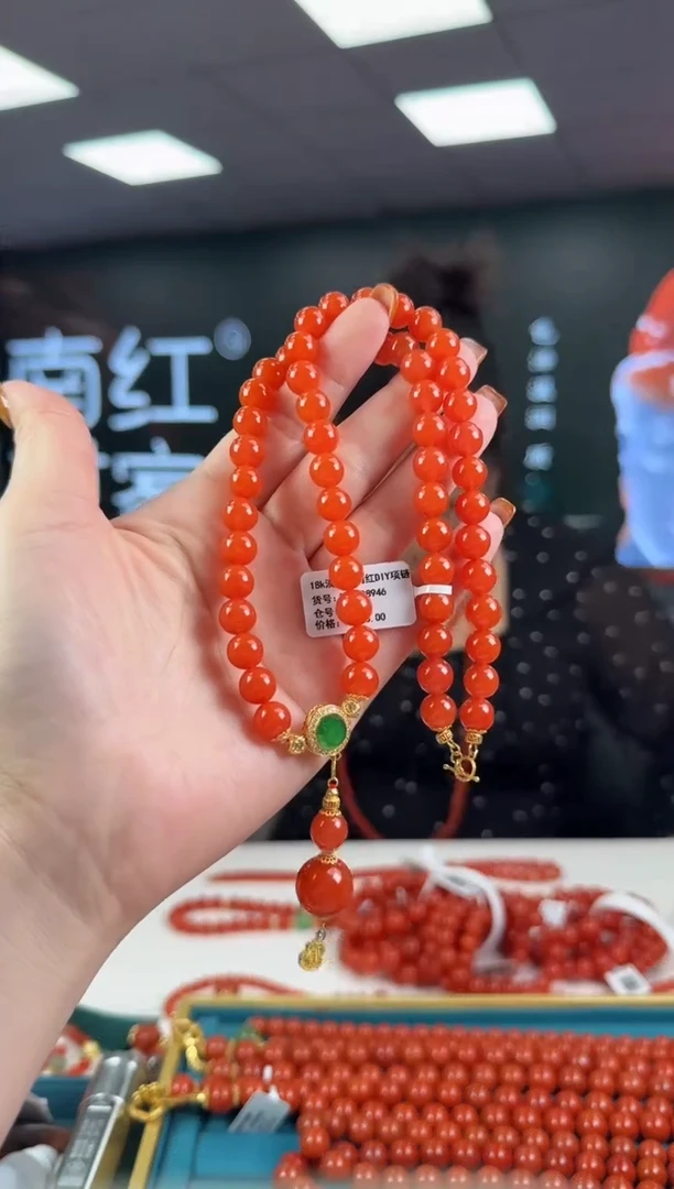 未镶嵌珠串南红玛瑙多样发其一/8/9219911906800