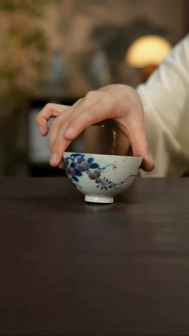 杯景德镇陶瓷杯碗柴烧多人