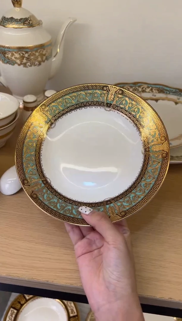 瓷片7.5寸草帽盘2个一单尾单