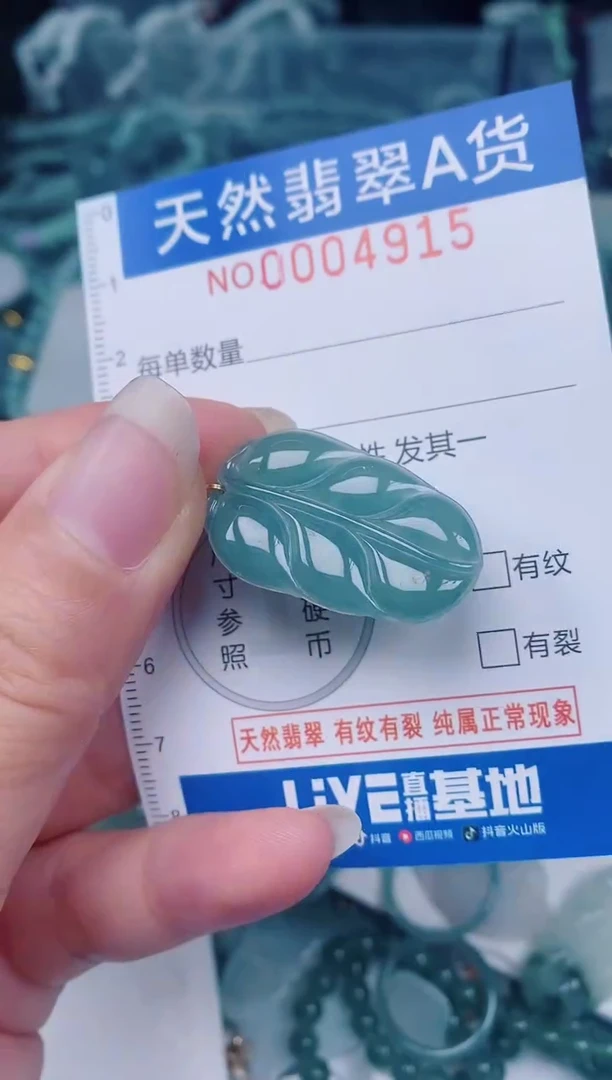 颈饰未镶嵌翡翠00004915