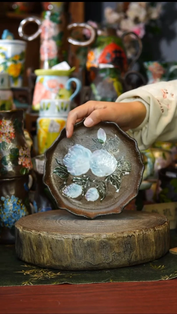 陶瓷188景德镇手工手绘釉下彩