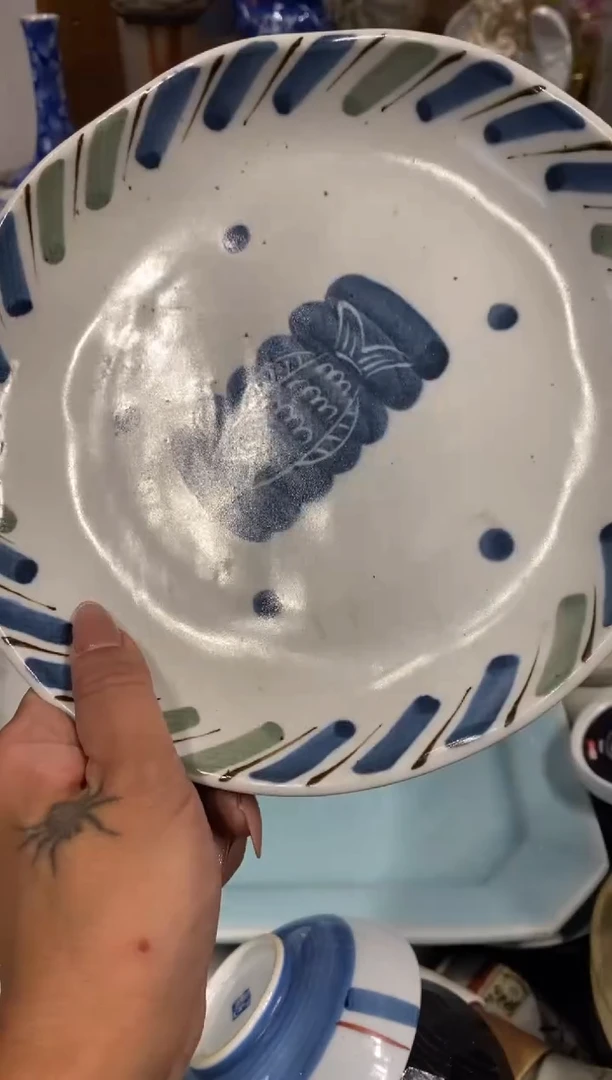 麻*里瓷器 餐具 摆件 工艺品