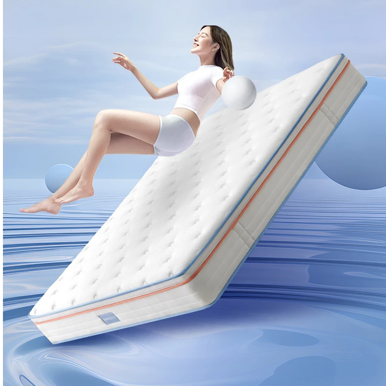 顾家家居KUKAHOME乳胶独袋弹簧床垫双面防螨黄麻【云梦】M1223