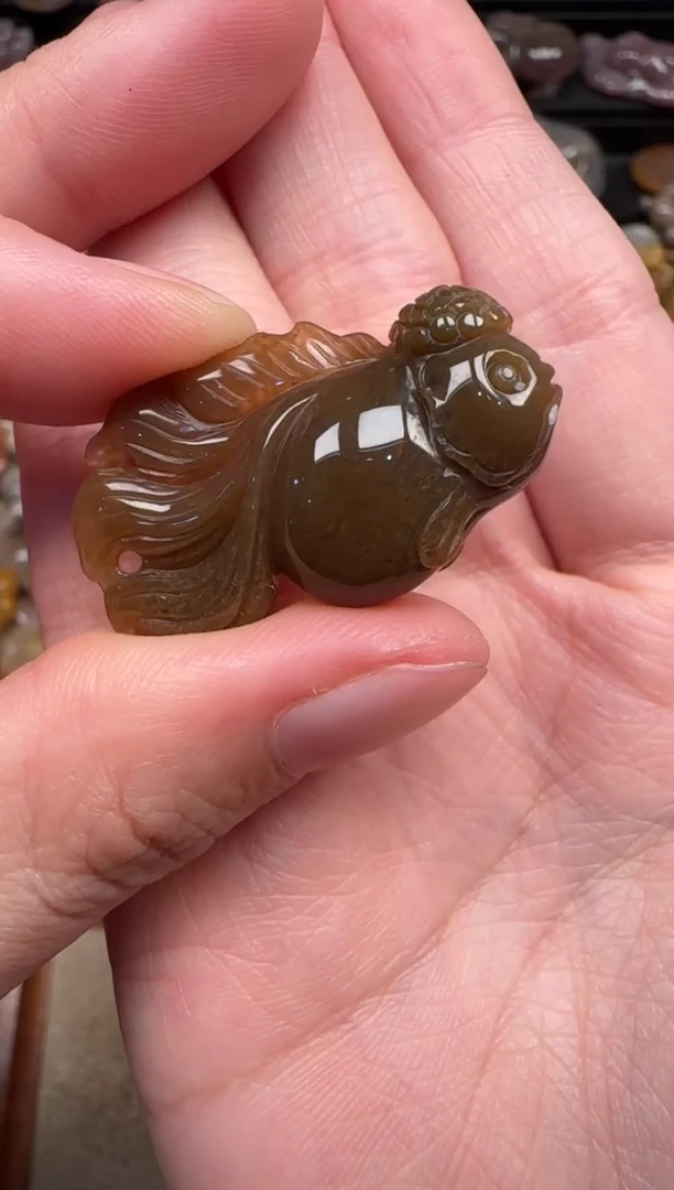 颈饰未镶嵌硅化珊瑚（珊瑚玉）413