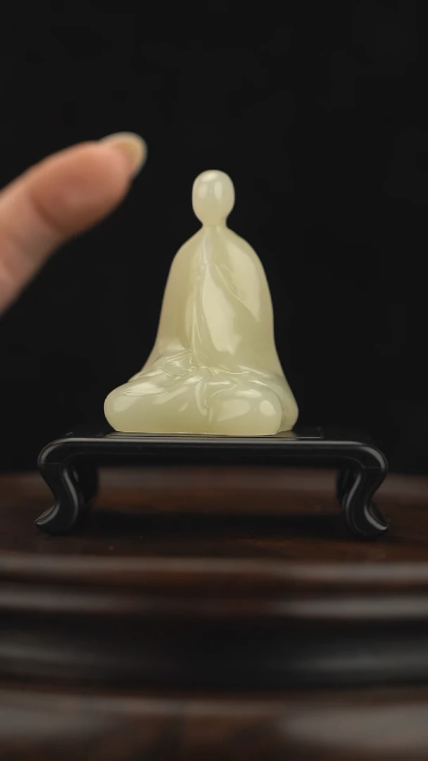 玉【无相佛】天然玉石摆件