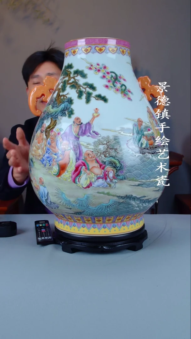 摆件陶瓷景德镇陶瓷摆件