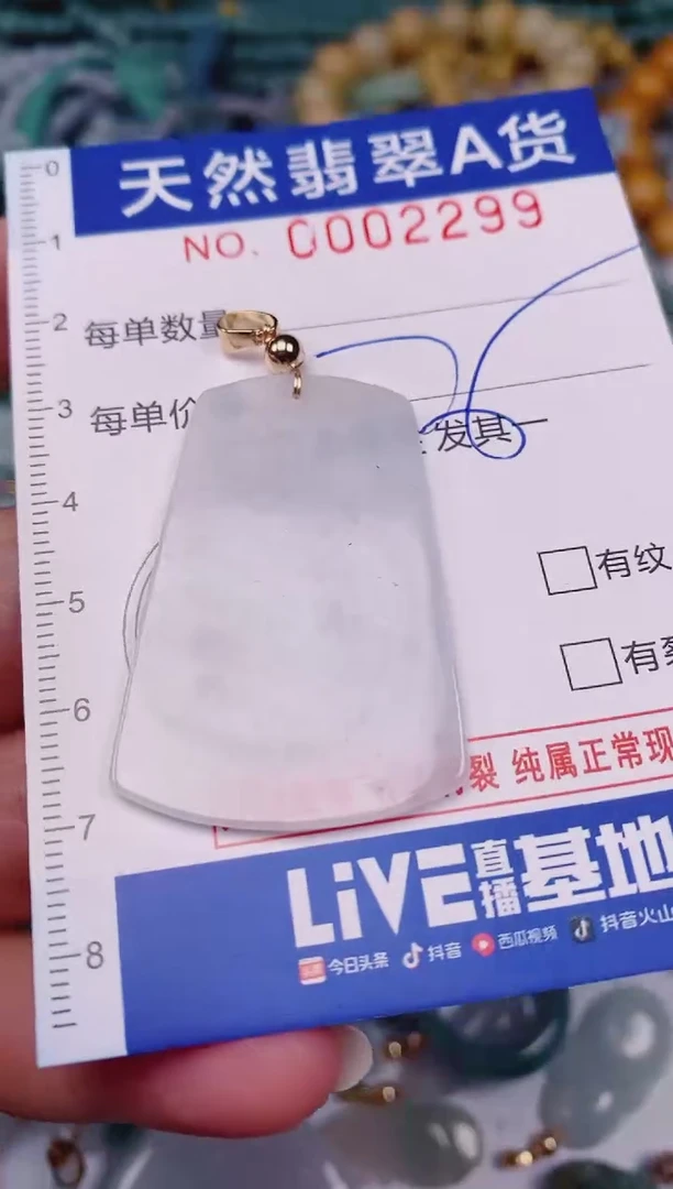 颈饰未镶嵌翡翠00002299