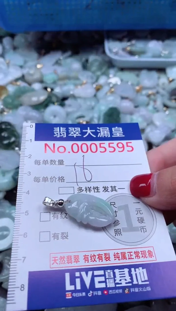 颈饰未镶嵌翡翠5595