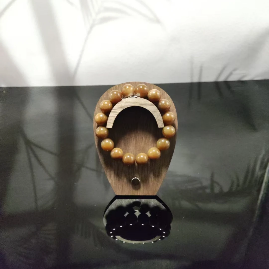 和田玉圆珠手串（卡12）3930