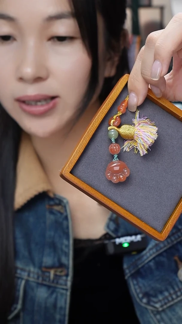 【闪购商品】南红玛瑙手机链未镶嵌手机链