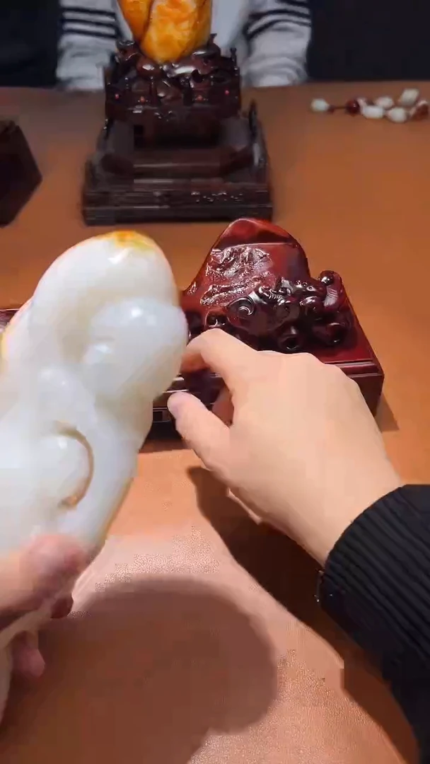 未镶嵌和田玉把件缘*和田玉