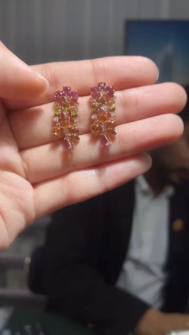 银S925镶嵌其他碧玺（扎德严选）