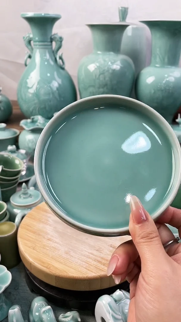 【闪购商品】特价福利 微瑕 慧仙青瓷