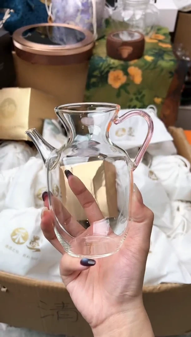 禾墨防宋壶浅粉色