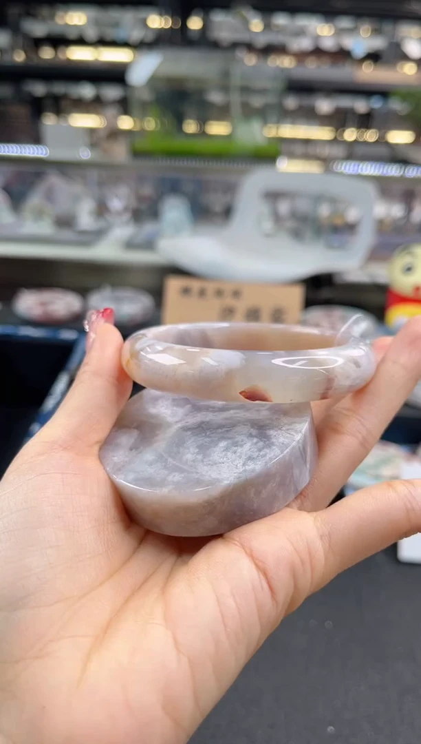 未镶嵌手镯石英质玉61圈口（赠品镯心）1346166