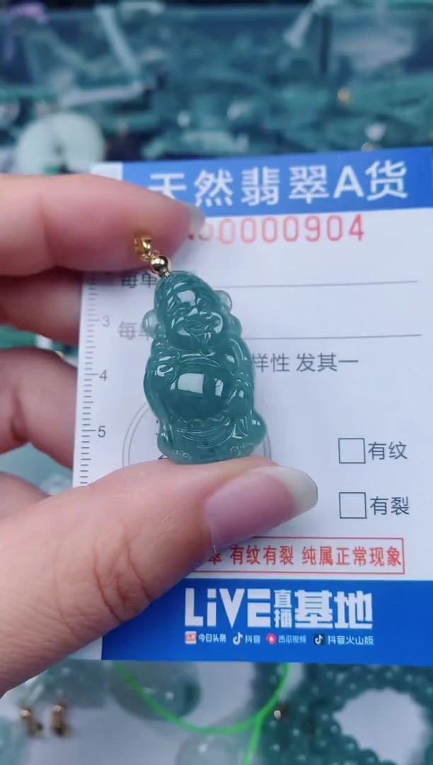 颈饰未镶嵌翡翠00000904