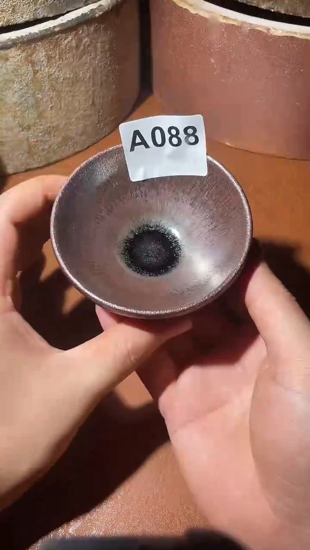 茶盏邹光辉龙窑柴烧088