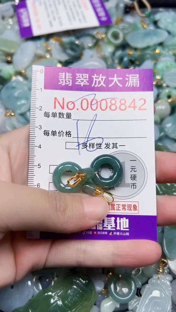 颈饰未镶嵌翡翠8842