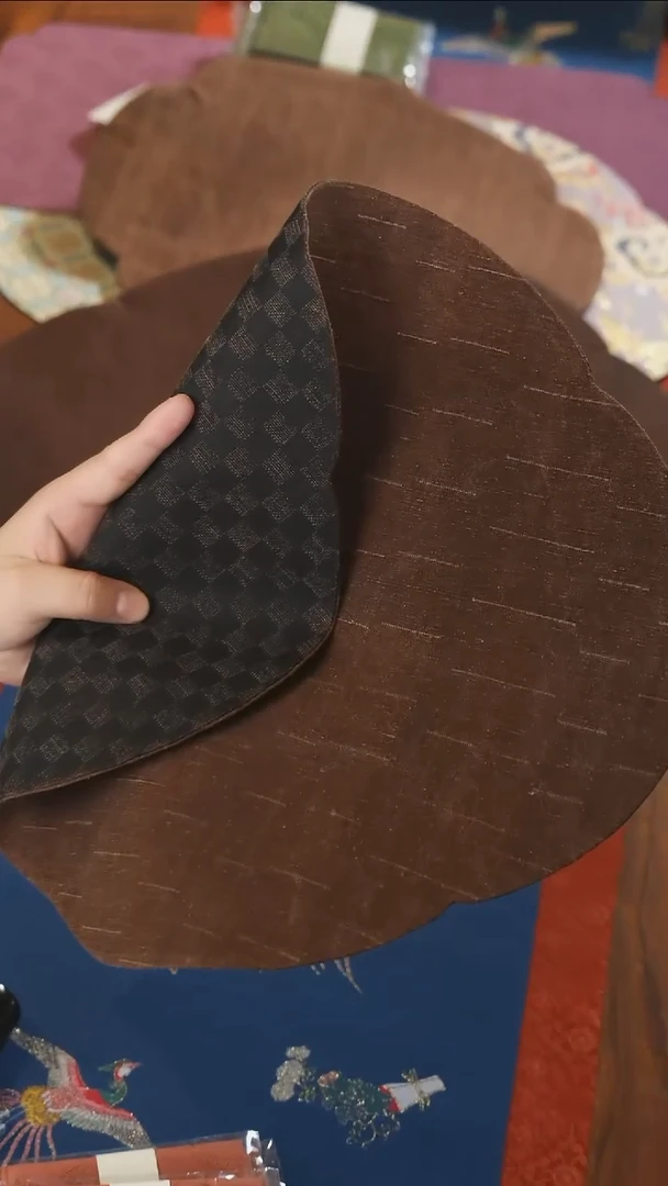 35-38条纹柞蚕丝干泡