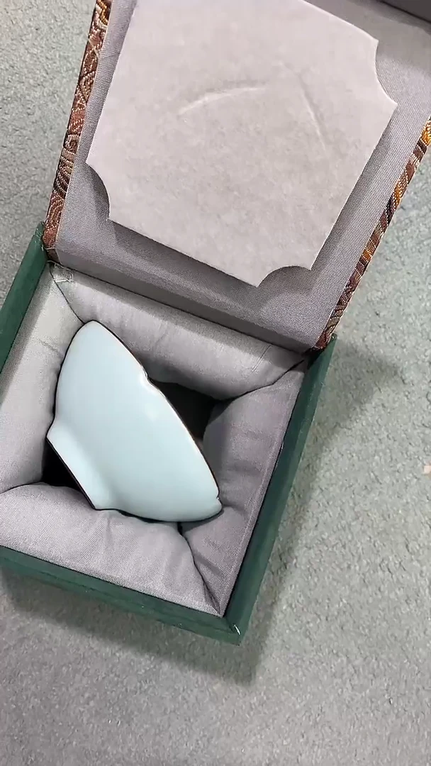 瓷片陶瓷茶器福利B0272蓝