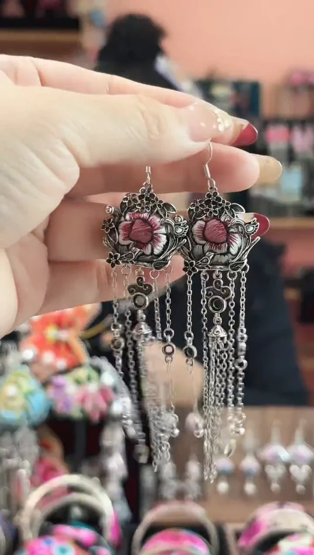 织绣艺枝独绣手工饰品113