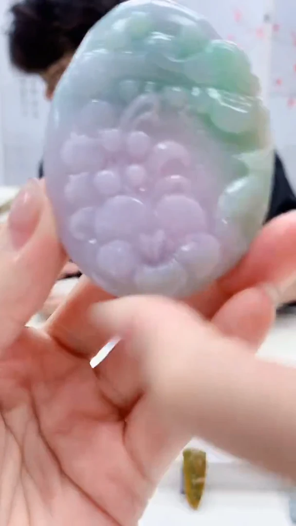 定制翡翠未镶嵌5145lr-毛货挂件89