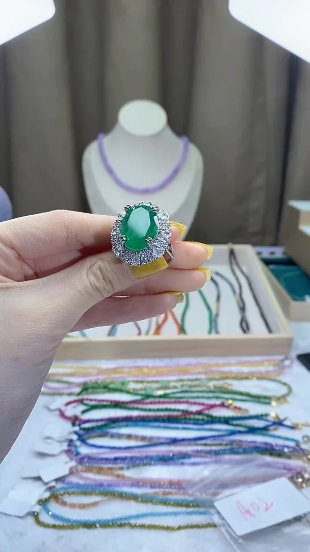 【闪购商品】红宝石戒指银S925镶嵌诗宁甄选珠宝SYZBA02